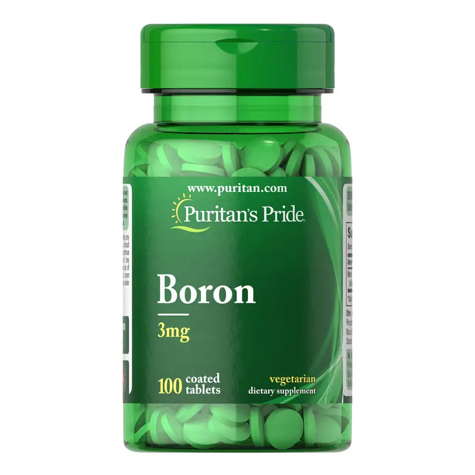 Boron 3mg 100 Tabletas Puritan's Pride 1
