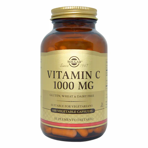 Vitamin C 1000 mg 100 Capsulas Solgar