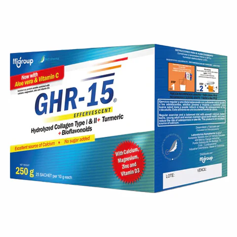 GHR - 15 Colágeno Hidrolizado 250 gr Nutripharma