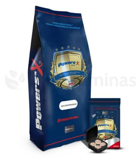 Bolsa PQwers'X 100 Sachets