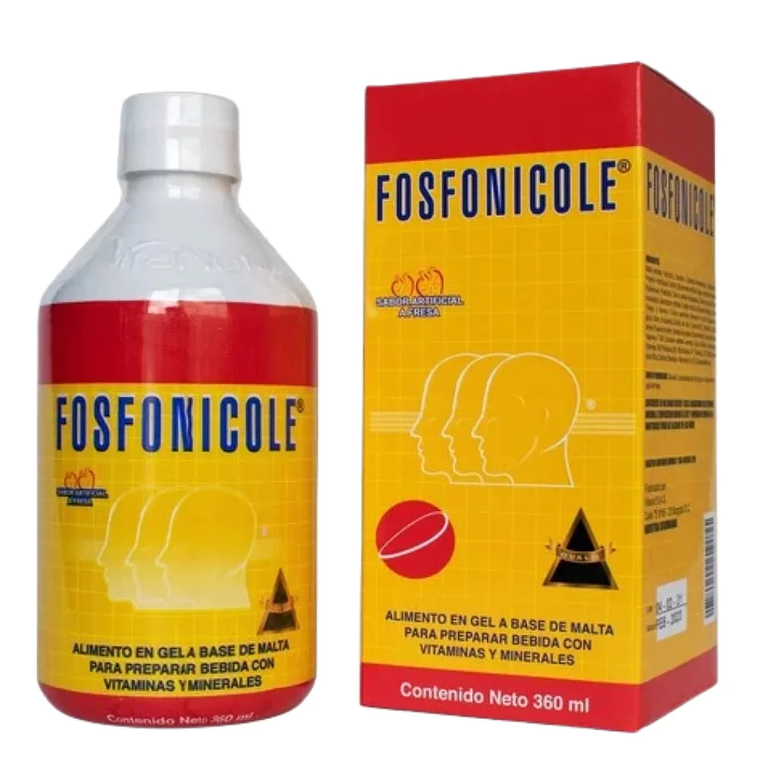 Fosfonicole Sabor Fresa 360 ml Vitanut 1