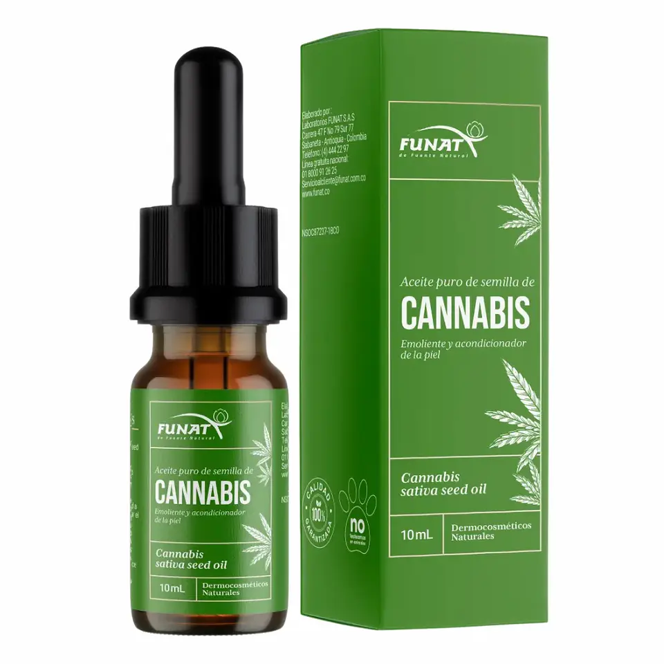 Aceite Puro de Cannabis 10 ml Funat 1