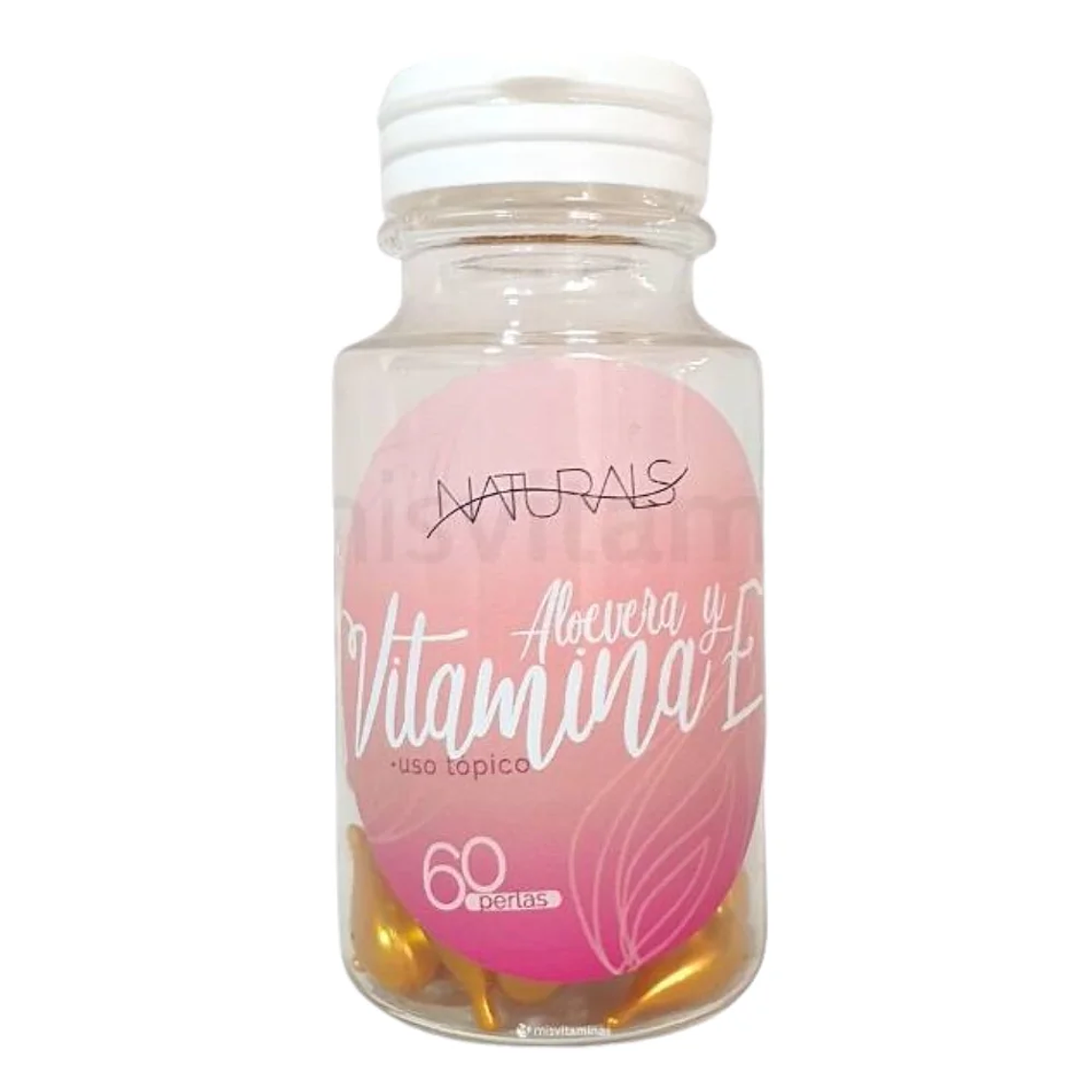 Aloe Vera y Vitamina E Tópico Naturals 60 Perlas 1