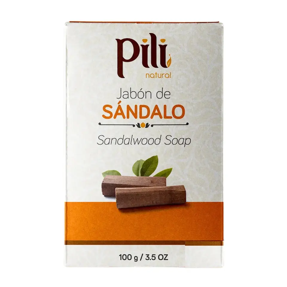 Jabón de Sándalo 100 g Pili Natural 1