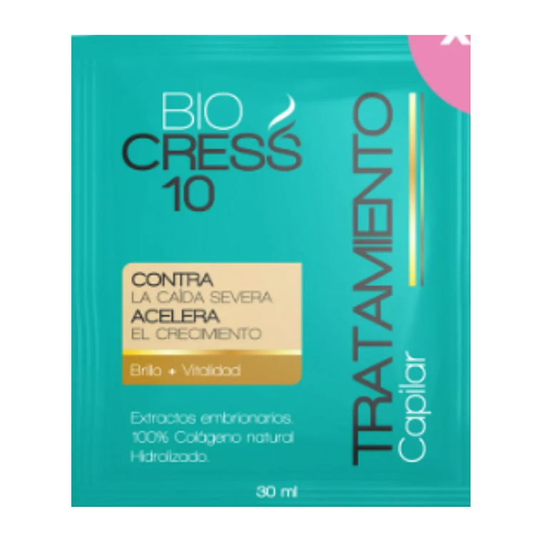 Tratamiento Extractos Embrionarios Sachet 30 ml Bio Cress 10 1