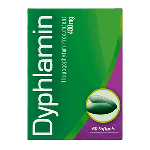 Dyphlamin Harpagofito 480 mg  60 Softgels Healthy America