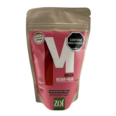 Macca Negra y Roja 250 gramos Zoí 