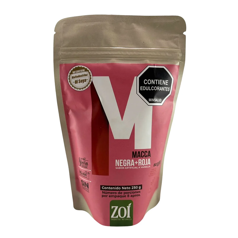 Macca Negra y Roja 250 gramos Zoí  1