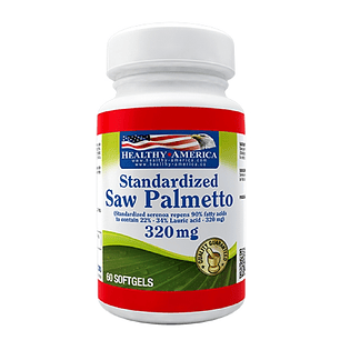 Saw Palmetto 320mg 60 softgels Healthy America