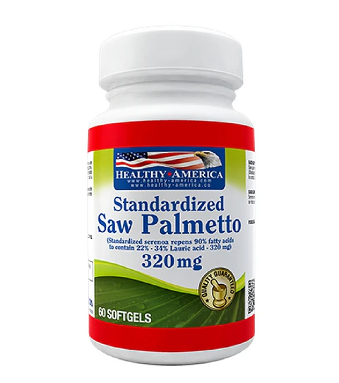 Saw Palmetto 320mg 60 softgels Healthy America