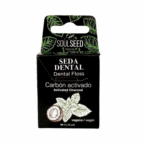Seda Dental Carbón Activado 50 m SoulSeed
