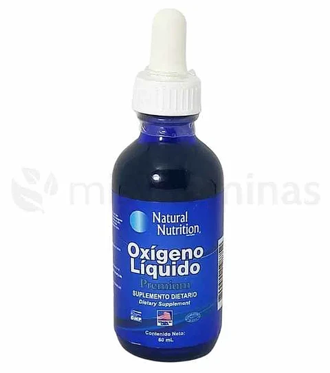 Oxígeno Líquido Premium Natural Nutrition 60 ml