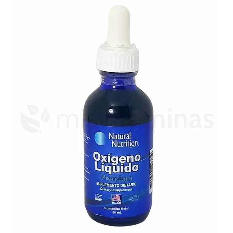 Oxígeno Líquido Premium Natural Nutrition 60 ml 1