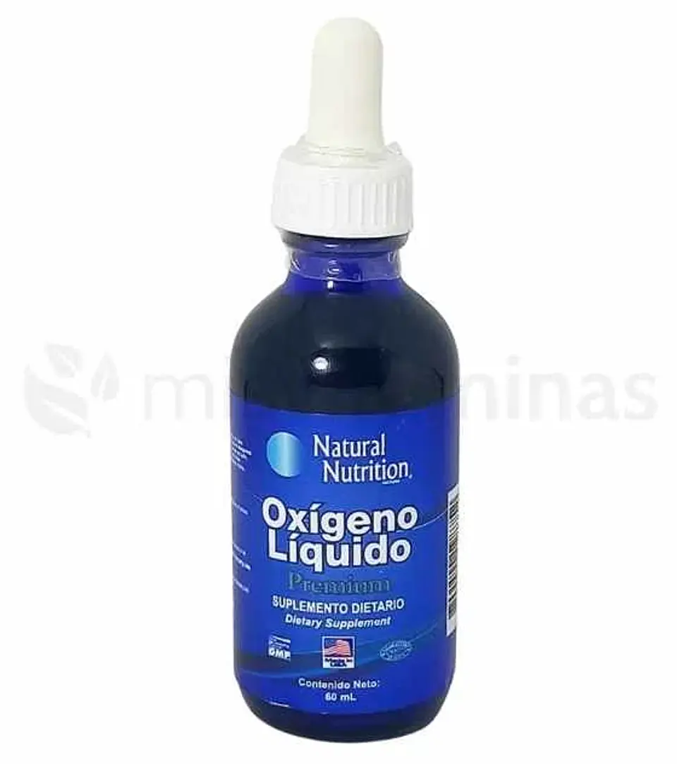 Oxígeno Líquido Premium Natural Nutrition 60 ml 1