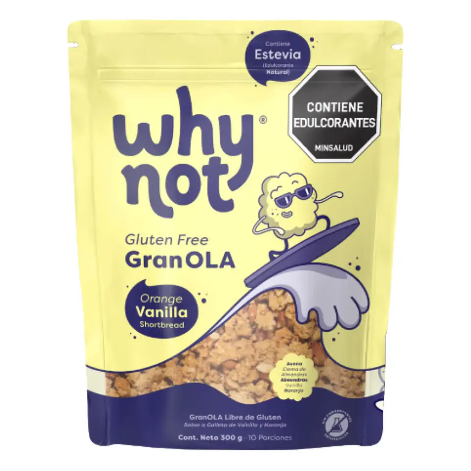 GranOla Orange Vainilla Shortbread 300 g Why Not 1