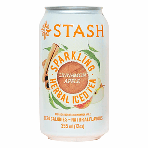 Té Herbal Helado Manzana y Canela 355 ml Stash