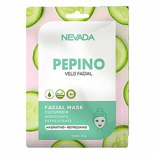 Mascarilla Facial Pepino 1 Unidad Nevada