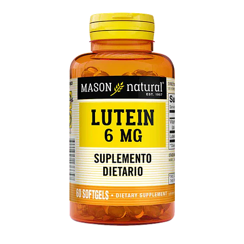 Luteina 6 mg 60 Softgels Mason Natural