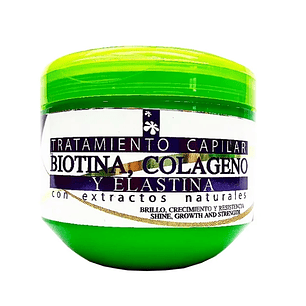 Tratamiento Capilar Biotina Colageno y Elastina 350ml