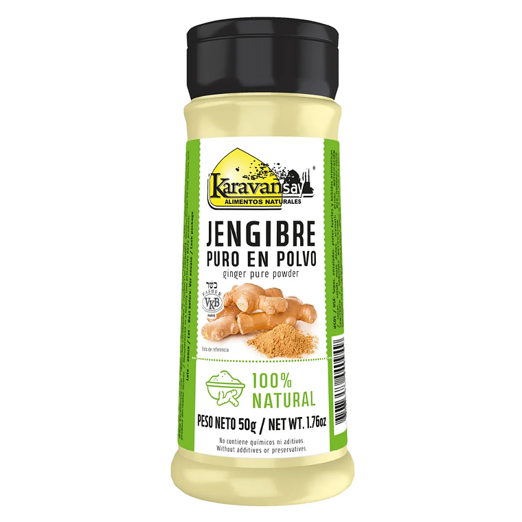 Jengibre Polvo Karavansay 50 gramos 1