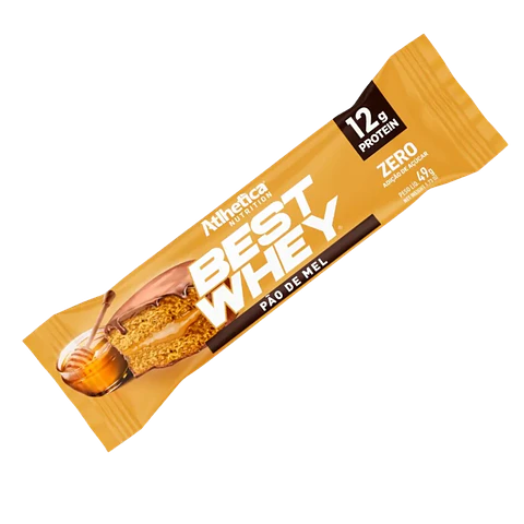 Best Whey Barra Pao de Mel Atlhetica 49 gr 