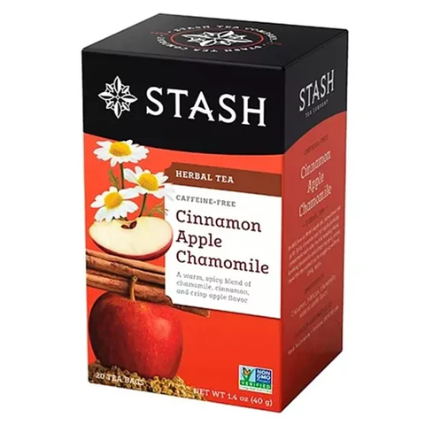 Té Herbal Cinnamon Apple Chamomile 20 sobre Stash