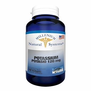 Potassium 120 mg 100 Softgels Natural Systems