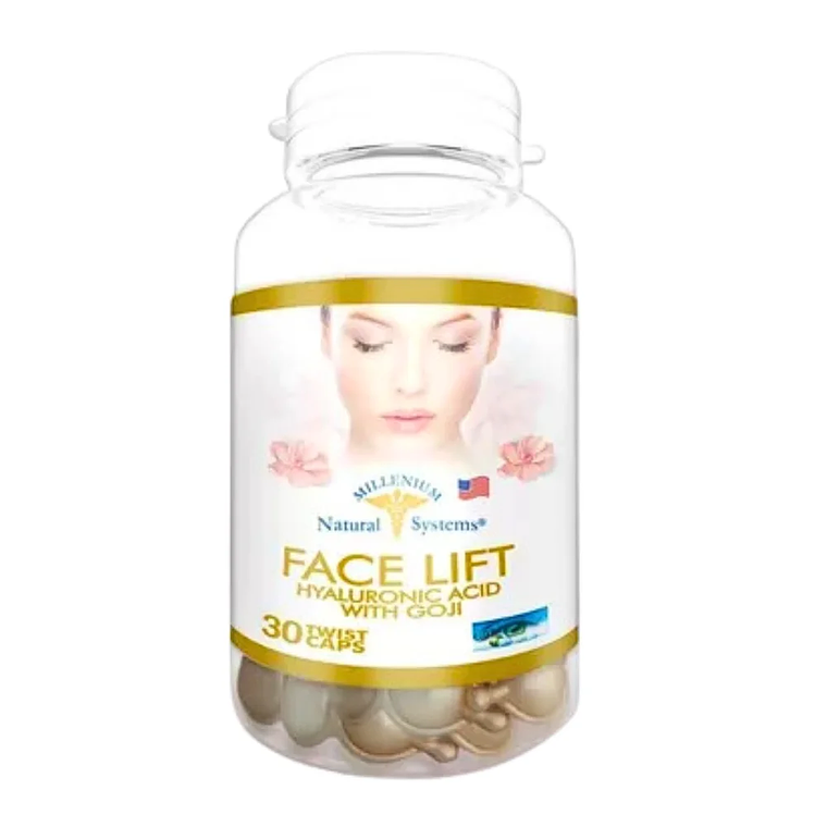 Face Lift Hyaluronic Acid Natural Systems 30 Cápsulas 1
