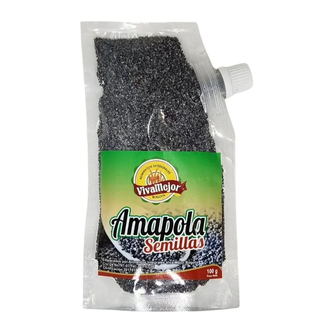 Semillas de Amapola 100 g Viva Mejor 1