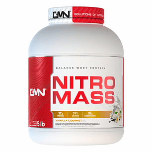 Nitro Mass Sabor Vainilla 5 lb GMN