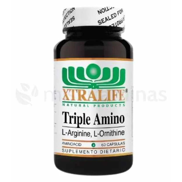 Triple Amino L Arginina L Ornitina L Lisina Xtralife 1