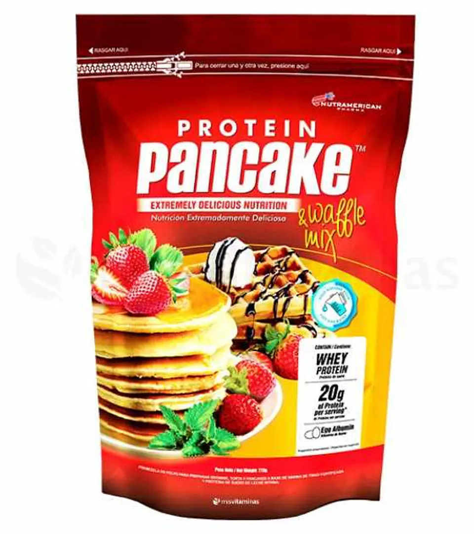 Protein Pancake Whey Protein 750 gr Nutramerican 1