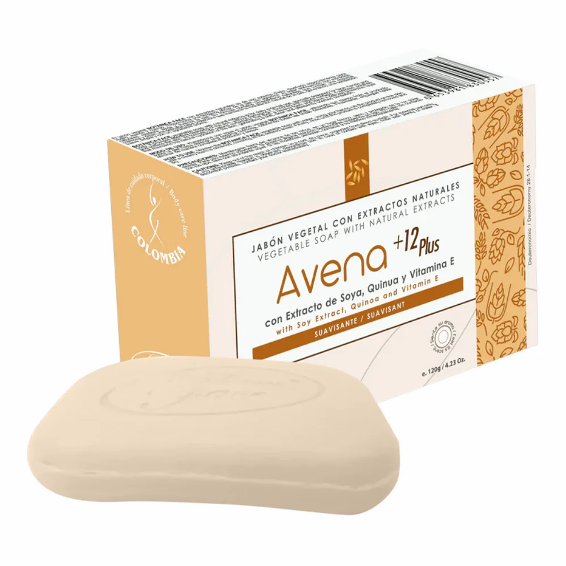 Jabón Suavizante de Avena con Vitamina E Botanica Face 1