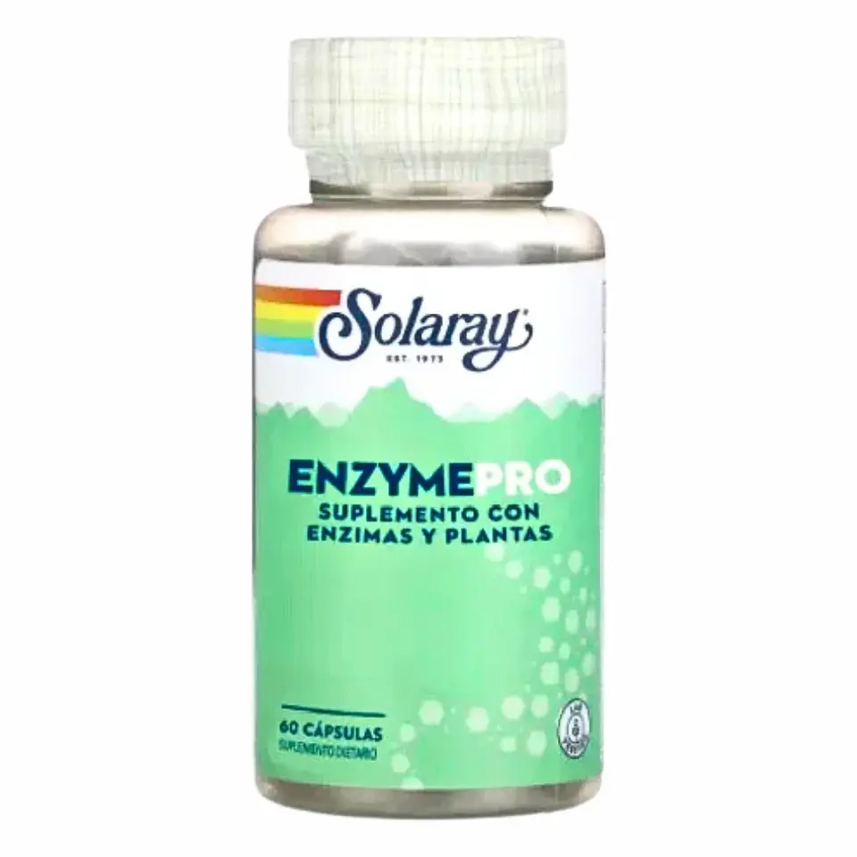 EnzymePro 60 Cápsulas Solaray 1