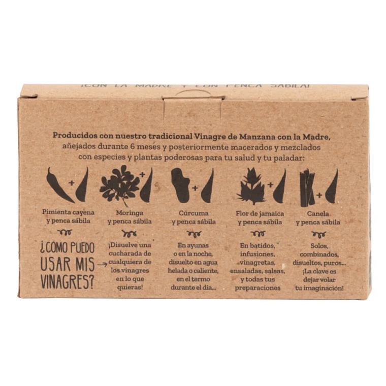 Kit Vinagres Manzato 5 Unidades 56 ml 3