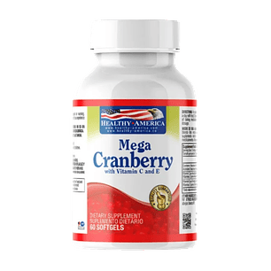 Mega Cranberry 60 softgels Healthy America