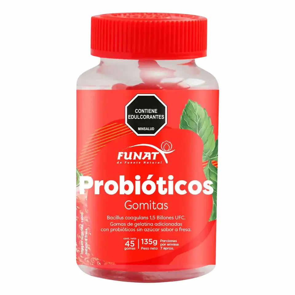 Probióticos 45 Gomas Funat  1