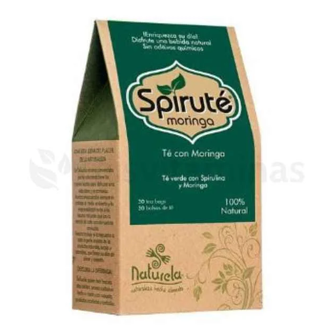 Spiruté Moringa Té 30 Tisanas Naturela  1
