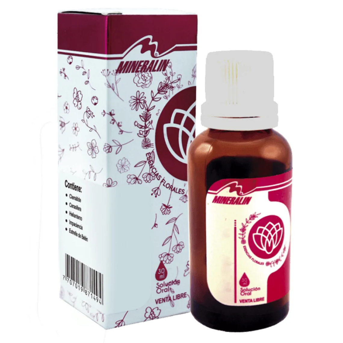 Valeriana Esencia Floral 30 ml Mineralin 1