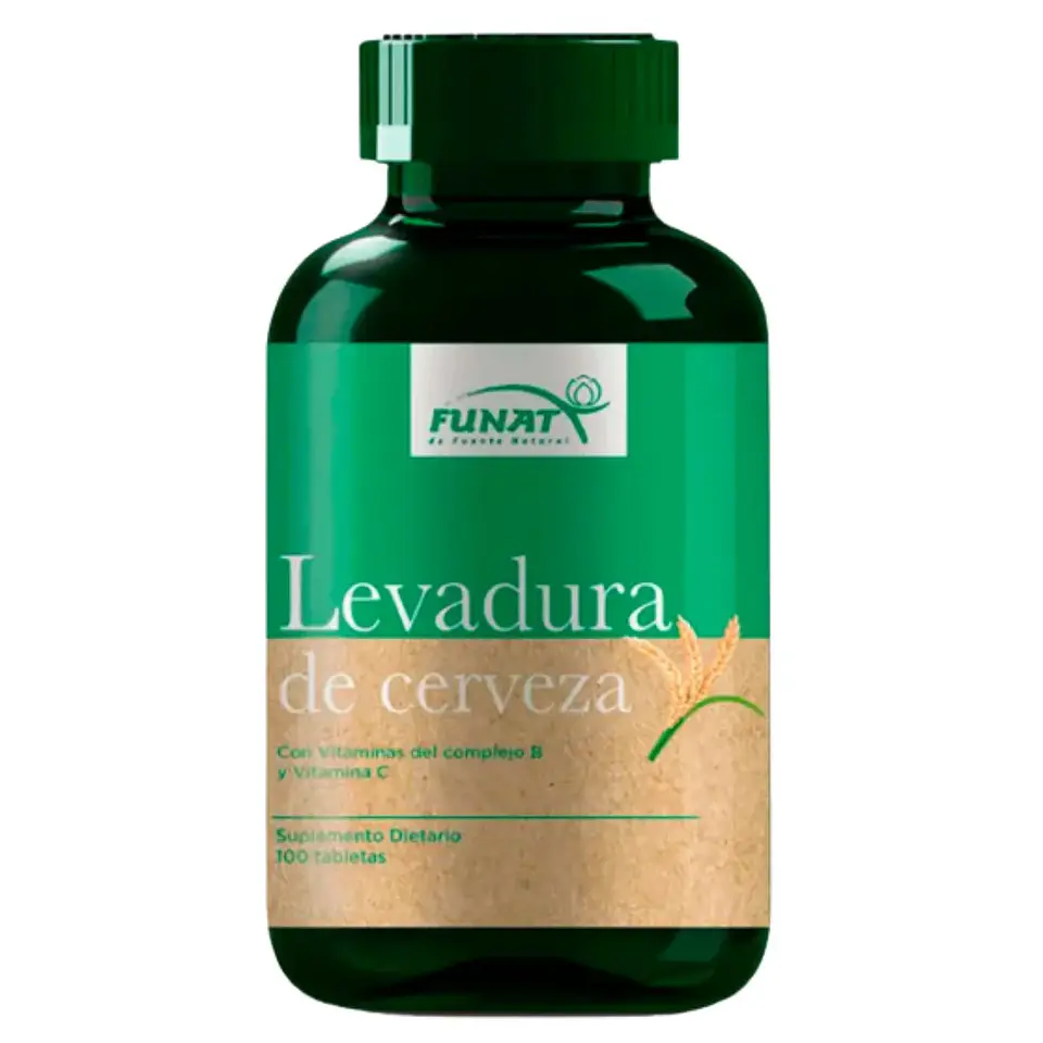 Levadura de Cerveza 100 Tabletas Funat 1