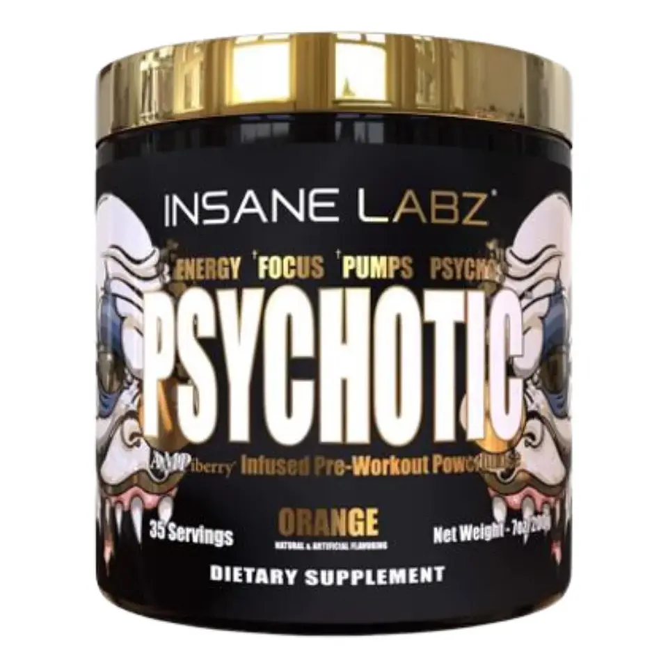 Psychotic Pre Workout Orange 200 gr Insane Labz 1