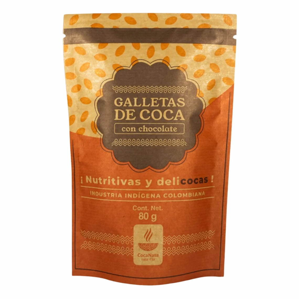 Galletas de Coca con Chocolate 80 g Coca Nasa 1