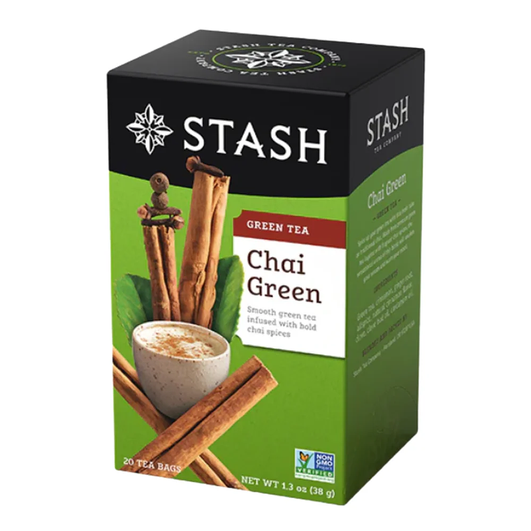 Té Chai Green 20 Bolsas Stash 1