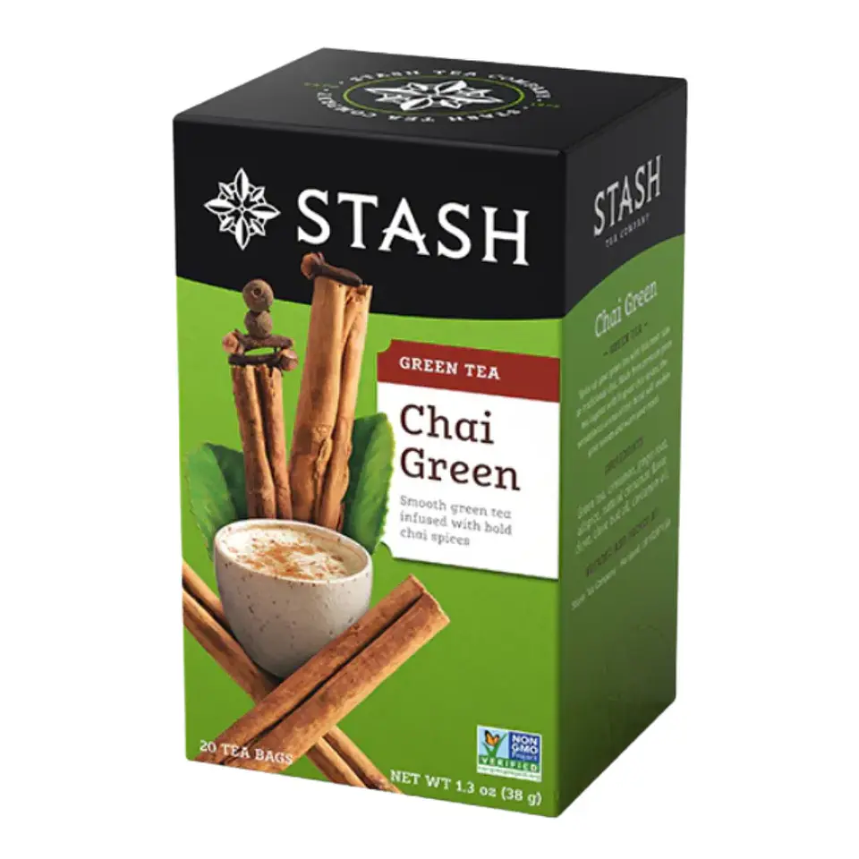 Té Chai Green 20 Bolsas Stash 1