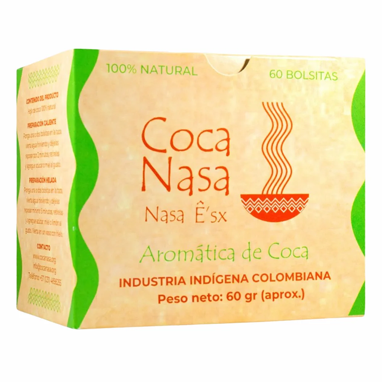 Aromática de Coca 60 gramos Coca Nasa 1