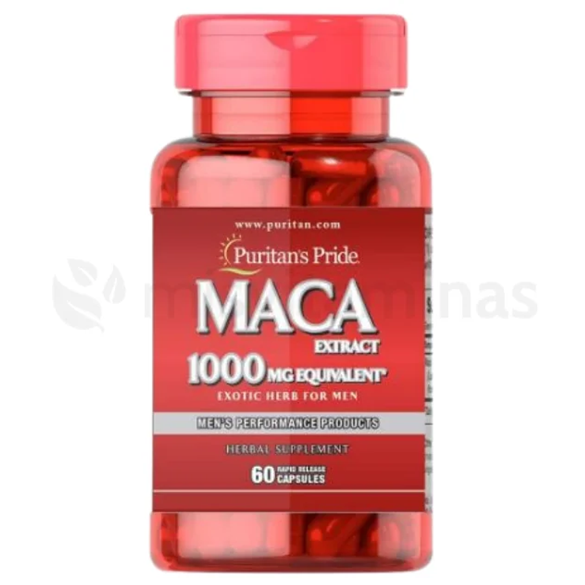 Maca 1000 mg 60 Cápsulas Puritan's Pride 1