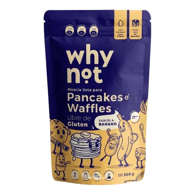 Pancakes & Waffles Banano Why Not 300 gr 1