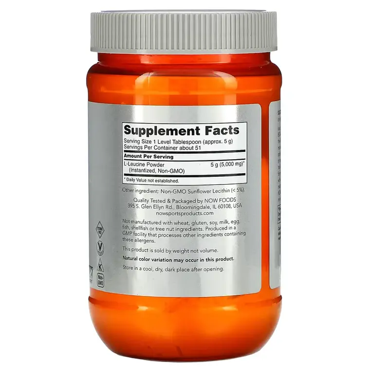 L Leucina Powder 255 gr Now  2