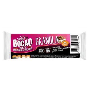 Barra de Granola Snack 30 gr Santo Bocao