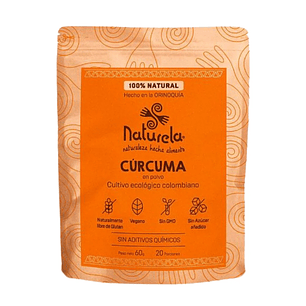 Cúrcuma en Polvo 60 gramos Naturela